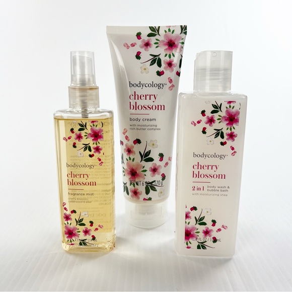 Bodycology Bath & Body Bodycology Cherry Blossom Body Cream Fragrance Mist Body Wash Bath